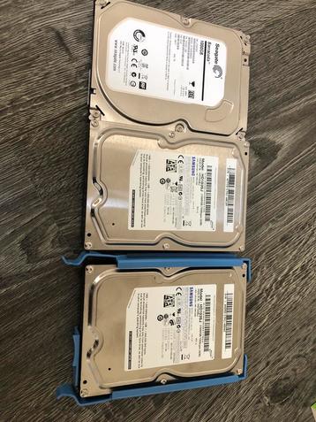 3x 1TB HDD - Seagate & Samsung beschikbaar voor biedingen