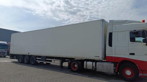 KÖGEL Oplegger 3-asser STAR kast met laadklep, Auto's, Vrachtwagens, Bedrijf, Overige merken, Wit, Ophalen