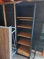 Smalle hoge kast, Huis en Inrichting, Ophalen, Overige materialen, Minder dan 50 cm, Gebruikt