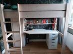 Hoogslaper met bureau - 210x101x180 cm, Huis en Inrichting, Slaapkamer | Stapelbedden en Hoogslapers, Ophalen, 100 cm, Hoogslaper