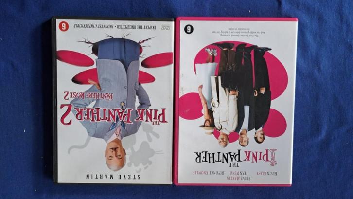 The Pink Panther 1 & 2 "Steve Martin, Kevin Kline", Cd's en Dvd's, Dvd's | Komedie, Zo goed als nieuw, Actiekomedie, Alle leeftijden