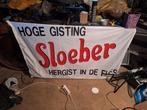 Sloeber bier vlag 100 x 150 cm, Ophalen of Verzenden, Zo goed als nieuw, Reclamebord, Plaat of Schild, Overige merken
