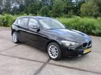 BMW 1-Serie (e87) 114I TWIN TURBO 75KW AIRCO TEL BJ2012, 1-Serie, Gebruikt, Zwart, 102 pk