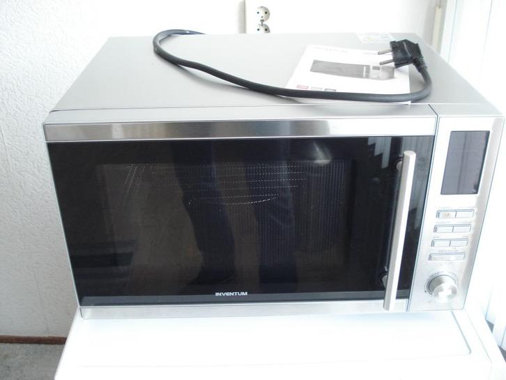 Combimagnetron Inventum, Witgoed en Apparatuur, Magnetrons, Zo goed als nieuw, Vrijstaand, Combimagnetron, 45 tot 60 cm, Grill