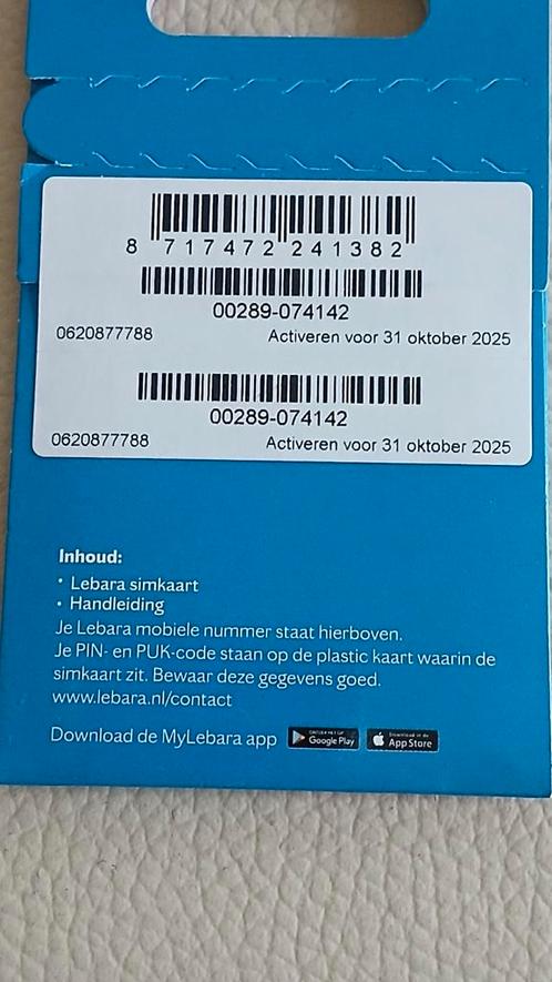 0620877788 《《 MOOI NUMMER, Telecommunicatie, Prepaidkaarten en Simkaarten, Nieuw, KPN, Ophalen of Verzenden