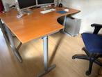 Ikea bureau-tafel met bijbehorende kastjes, Ophalen, Gebruikt, Bureau