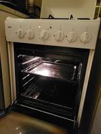 gasfornuis met elektrische oven en licht, Gebruikt, Gas, 85 tot 90 cm, 4 kookzones