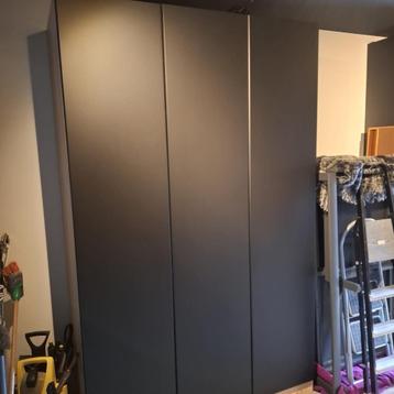 ikea REINSVOLL Deur, zwart mat  beschikbaar voor biedingen