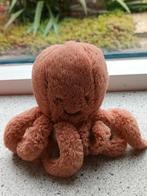 Octopus inktvis Odell merk Jellycat roze wit velours, Ophalen of Verzenden, Zo goed als nieuw, Overige typen