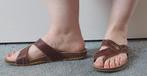 Schoenen: bruine teenslippers - Björndal, maat 39, Kleding | Dames, Schoenen, Slippers, Bruin, Nieuw, Ophalen of Verzenden