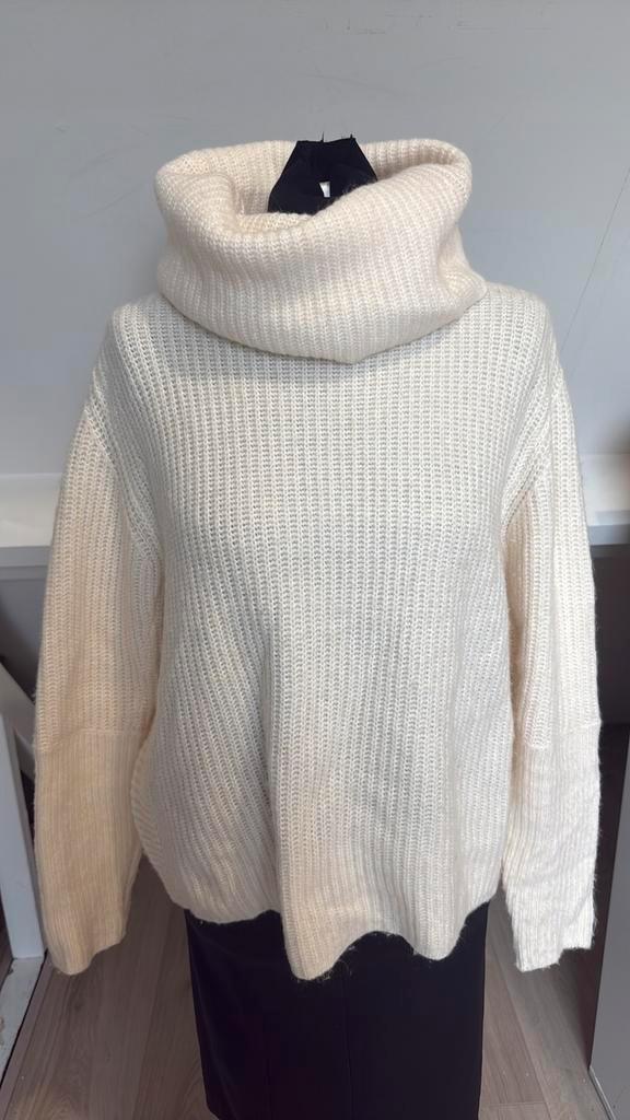 Marc Aurel wollen trui, Kleding | Dames, Truien en Vesten, Zo goed als nieuw, Maat 36 (S), Zwart, Ophalen of Verzenden