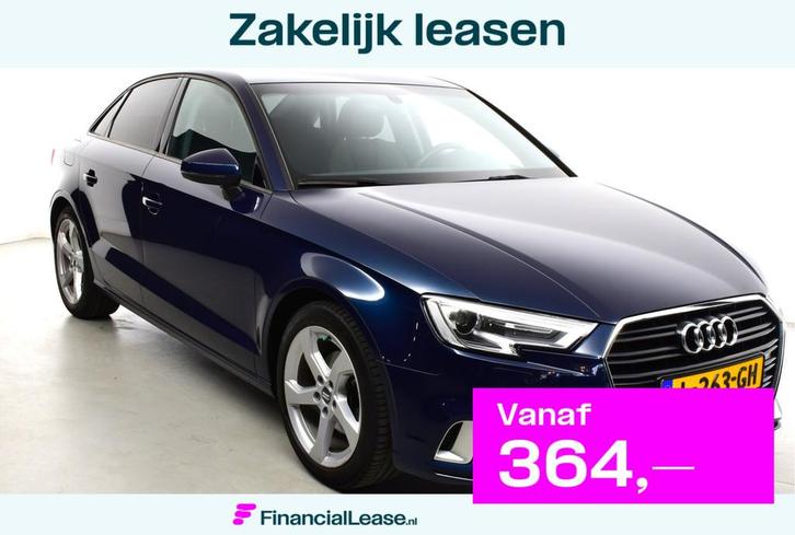 Audi A3 Limousine 35 TFSI Advance Sport Automaat, Privacy gl, Auto's, Audi, Bedrijf, Lease, Financial lease, A3, ABS, Airbags