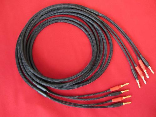 Luidsprekerkabels High End Single-wire, 2 x 4 mm², Audio, Tv en Foto, Audiokabels en Televisiekabels, Nieuw, Luidsprekerkabel