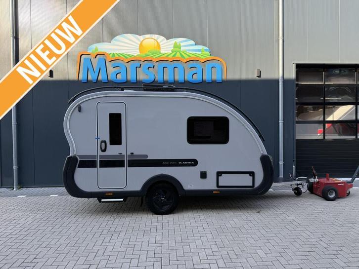 Adria Action Sport 391 LH, Caravans en Kamperen, Caravans, tot en met 2, 1000 - 1250 kg, Standaardzit, Adria, 2 aparte bedden