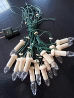 Oude kerstboom verlichting (kaarsjes), Ophalen of Verzenden, Gebruikt