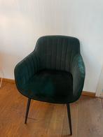 Donkergroene stoel kwantum, Huis en Inrichting, Stoelen, Ophalen, Zo goed als nieuw, Overige kleuren, Eén