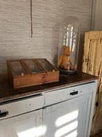 Vintage Toonbank Kastje met Glas, Antiek en Kunst, Ophalen