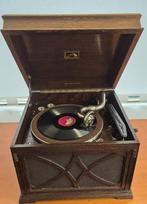 Prachtige antieke His Master's Voice 130 platenspeler, Ophalen