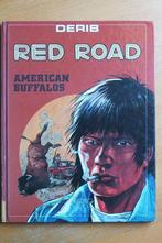 Derib - Red Road - American Buffalos - HC - Prima staat, Gelezen, Ophalen of Verzenden, Derib, Eén stripboek