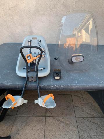 Net Yepp mini voorzitje met windscherm ( Gazelle uitvoering) beschikbaar voor biedingen