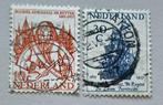 Nederland 1957 NVPH 693-94 gest, Postzegels en Munten, Postzegels | Nederland, Ophalen of Verzenden, Na 1940, Gestempeld