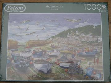 Nieuwe puzzel 1000 stukjes Mousehole Cornwall beschikbaar voor biedingen
