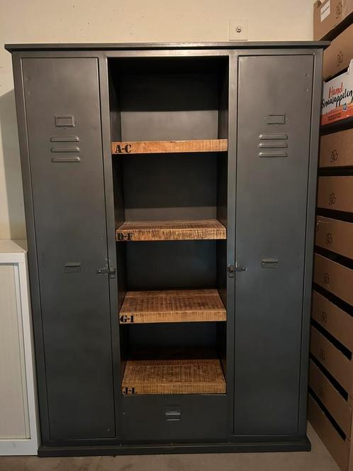 Industriële kast - Giga Meubel, Huis en Inrichting, Kasten | Boekenkasten, Ophalen of Verzenden