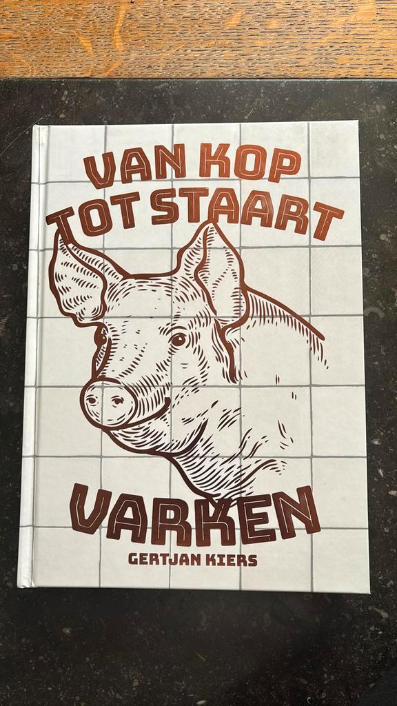 Gertjan Kiers - Van kop tot staart: varken, Boeken, Kookboeken, Nieuw, Ophalen of Verzenden