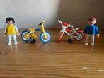 Playmobil vintage 2 kinderen met BMX 3300 jaren 80 oud, Ophalen of Verzenden, Gebruikt, Complete set