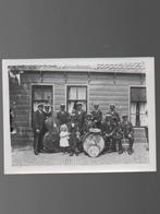 Zaandam bij het Ameland Muziek Straatmuziekkanten Foto, Verzenden, 1940 tot 1960, Ongelopen, Noord-Holland