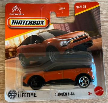 Citroen e-C4 Matchbox schaalmodel / nieuw beschikbaar voor biedingen