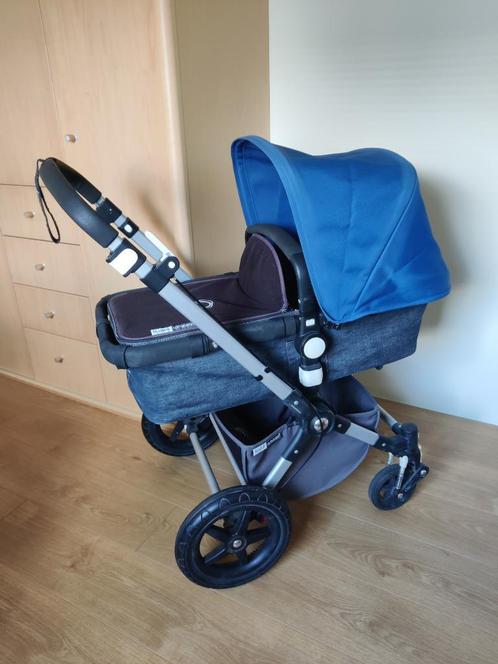 Bugaboo Cameleon 3, Kinderen en Baby's, Kinderwagens en Combinaties, Gebruikt, Combiwagen, Bugaboo, Met reiswieg, Verstelbare duwstang