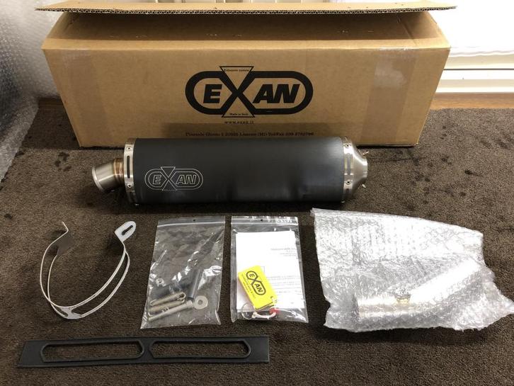 Exan Oval Classic uitlaat demper Kawasaki ZX-10R ZX10R 08-10, Motoren, Onderdelen | Kawasaki, Nieuw, Verzenden