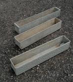 Retro planters / Willy Guhl / Tegen elk aannemelijk bod !, Gebruikt, Overige kleuren, Ophalen of Verzenden, Glas
