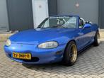 Mazda MX-5 1.6i Cabrio Breedset velgen Elektrische Ramen, Auto's, Euro 2, Achterwielaandrijving, Gebruikt, 4 cilinders