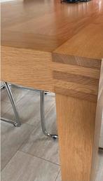Goossens eikenhouten tafel - 190x100 cm, Gebruikt, Eikenhout, 150 tot 200 cm, Modern