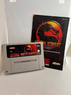 Mortal Kombat SNES Compleet, Gebruikt, Vechten, 2 spelers, Ophalen of Verzenden