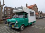 Oldtimer Camper Ford Transit 1.7 100 Custom 1975 Groen, Caravans en Kamperen, Campers, Bus-model, Particulier, Ford, 4 tot 5 meter