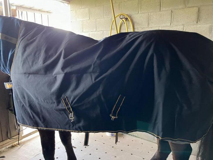 Bucas Irish Turnout extra high neck 300 gr maat 140/191, Dieren en Toebehoren, Paarden en Pony's | Dekens en Dekjes, Gebruikt