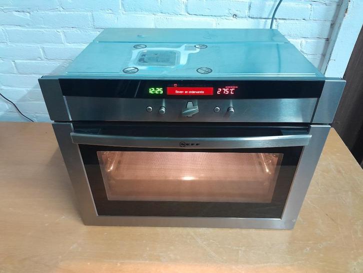 NETTE 45CM NEFF C17E64N0 HETEUCHT INBOUW OVEN TE KOOP, Witgoed en Apparatuur, Ovens, Gebruikt, Inbouw, Oven met grill, 45 tot 60 cm