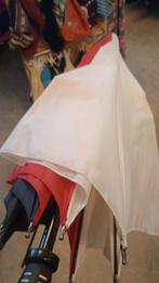Paraplu - Wit, Rood, Blauw, Onbekend, Ophalen of Verzenden, Gedragen, One size fits all