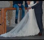 Trouwjurk La Sposa Denia maat 36, Ophalen of Verzenden, Zo goed als nieuw, Wit, Trouwjurk