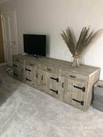 Prachtige T-v meubel van steigerhout ook maatwerk mogelijk, Nieuw, 200 cm of meer, Overige materialen, Ophalen of Verzenden