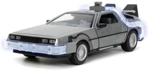 Jada Toys Delorean Back to the future 1 / Schaal 1:24 /NIEUW, Hobby en Vrije tijd, Modelauto's | 1:24, Nieuw, Auto, Jada, Ophalen of Verzenden