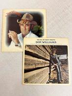 2x Don Williams Vinyl LP 12” Portrait  You're My Best Friend, Cd's en Dvd's, Vinyl | Country en Western, Ophalen of Verzenden