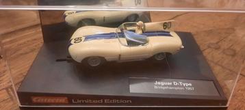 Carrera Jaguar D-Type Bridgehamton 1957  limited edition  beschikbaar voor biedingen