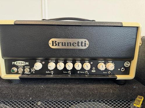 Brunetti PLEXIMAN HEAD, Muziek en Instrumenten, Versterkers | Bas en Gitaar, Zo goed als nieuw, Gitaar, Minder dan 50 watt, Ophalen of Verzenden