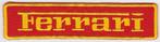 Ferrari stoffen opstrijk patch embleem #5, Verzamelen, Automerken, Motoren en Formule 1, Ophalen of Verzenden, Nieuw, Auto's