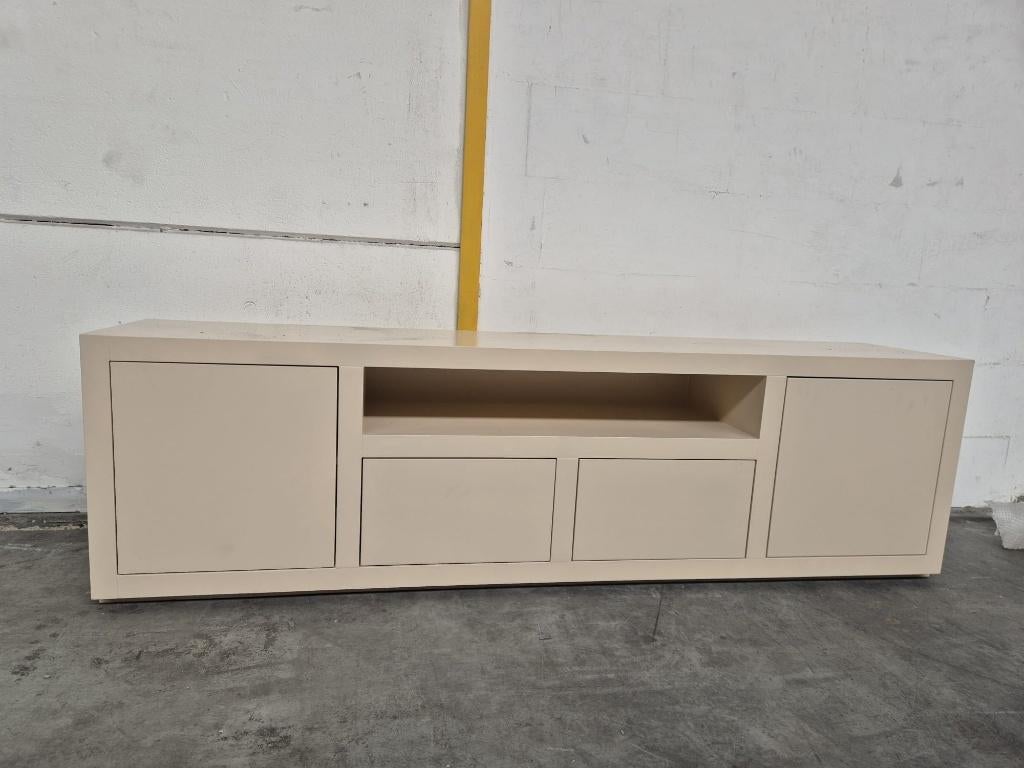 Showmodel tv dressoir - 200x40x50H cm WEG=WEG, Verzenden, Zo goed als nieuw, 25 tot 50 cm, 150 tot 200 cm