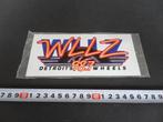 sticker Decal WLLZ  Detroit's 98.7 wheels, Ophalen, Zo goed als nieuw, Bedrijf of Vereniging